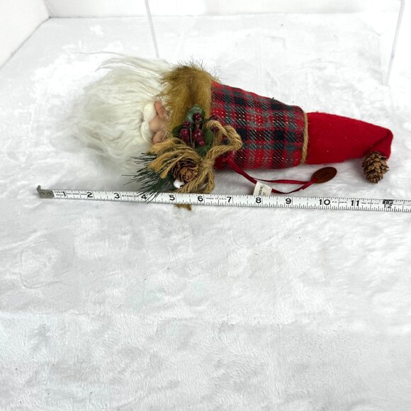 Santa's Collection 2009 Series Head Christmas Tree Ornament Ceramic Face - Picture 8 of 10